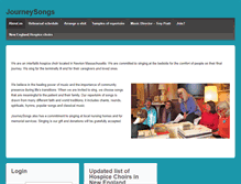 Tablet Screenshot of journeysongs.org